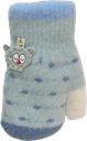 Cartoon Patch Mitten Set