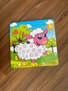 3D Cartoon Wooden Animals Vehicles Jigsaw Puzzles Board For Kids (KD)