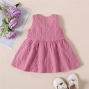 Baby Girl Cable Knit Button Up Tank Dress 