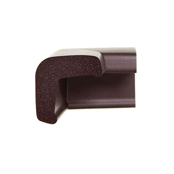 Dream Baby Foam Corner Bumpers 4 Pack- Brown