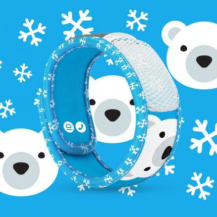 PARA'KITO® Wristband Kids Polar Bear (EN)