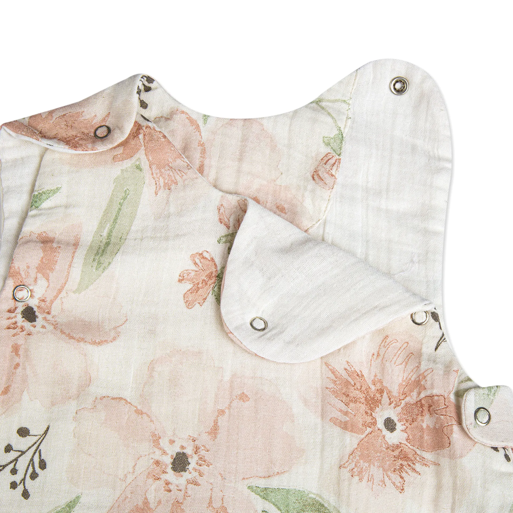 Crane Parker Wearable Blanket 0-9mo. (Muslin Floral)