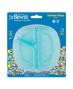 DR BROWN Divided Plates 3-pack