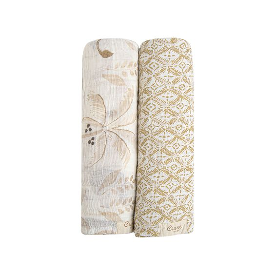 Crane Kendi 2pc. Swaddle Wraps