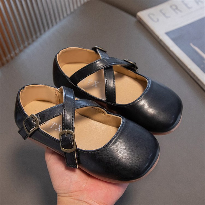 Toddler & Kids Sweet Cross Strap Velcro Shoes