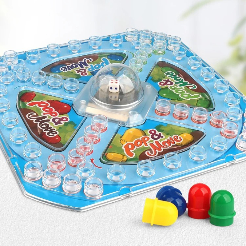 Kids Flying Chess Toy - Multiplayer Family Interactive Educational Tabletop Board Game