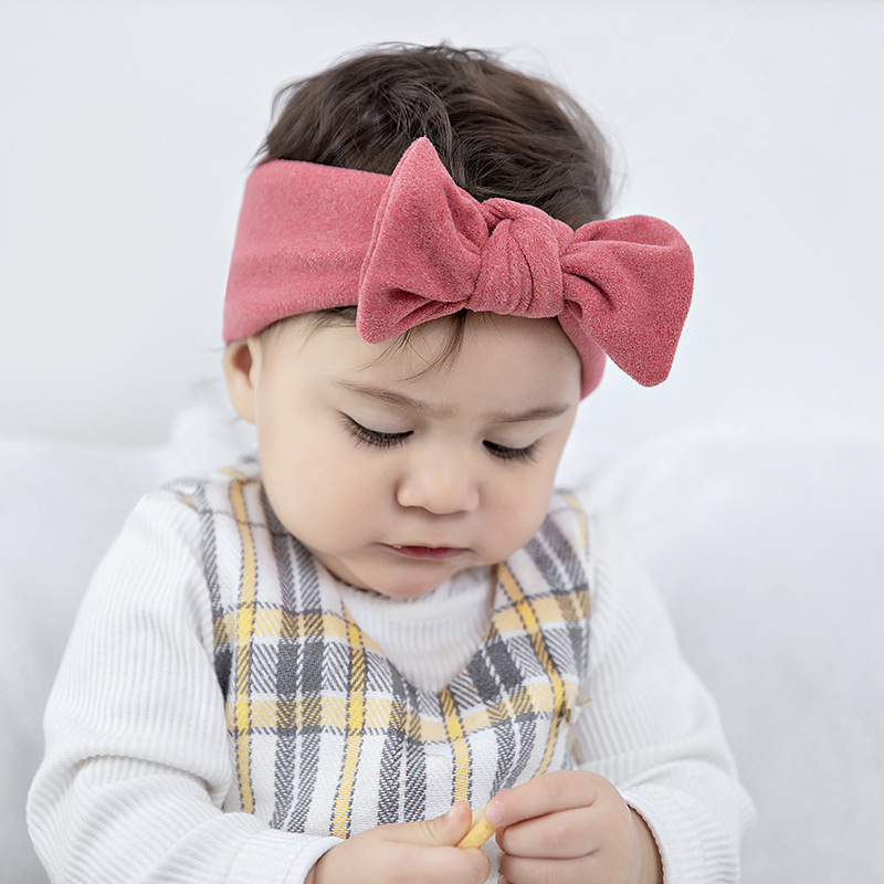 Solid Bowknot Headband for Girls