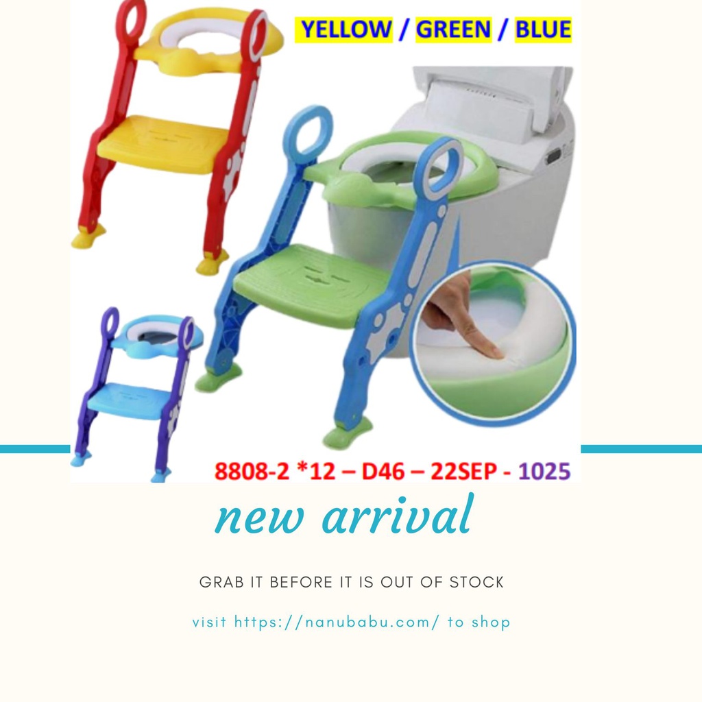 Potty Training Toilet Seat With Step Stool Ladder For Baby