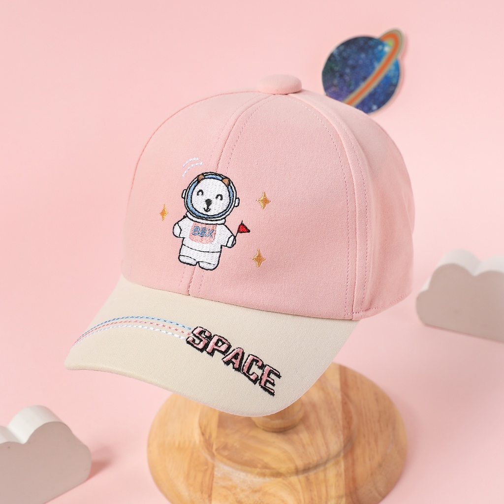 Toddler / Kid Letter Astronaut Embroidered Baseball Cap(5nb23-20341361)