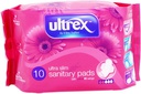 Ultrex Ultra Slim Sanitary Pads 10's