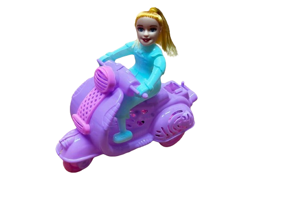 Barbie Scooter with Doll (PK)