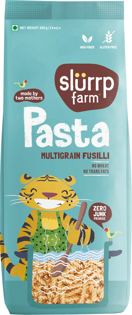 Slurrp Farm Multigrain Fusili Pasta 400g