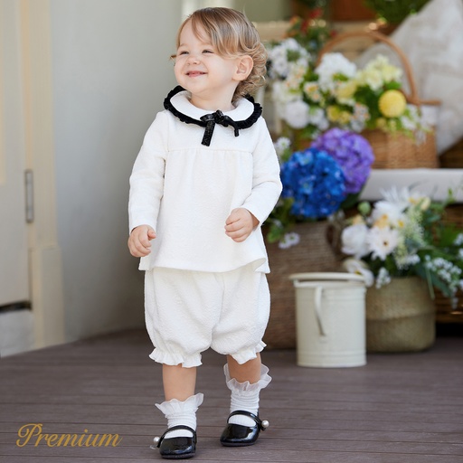 [SC9-20681214] 2pcs Medium Thick Elegant Ruffle Edge Babygirl Sets for Regular Wear