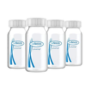 Dr Brown 4 oz/120 ml PP NN Breastmilk Collection Bottles, 4- Pack