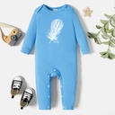 Baby Graphic Long-sleeve Jumpsuit