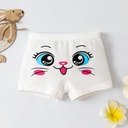 Cat Pattern Kids Cotton Tight Suit