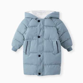 [WCL12-20460999] Toddler/Kid Boy/Girl Hooded Long Cotton-Padded Jacket Coat