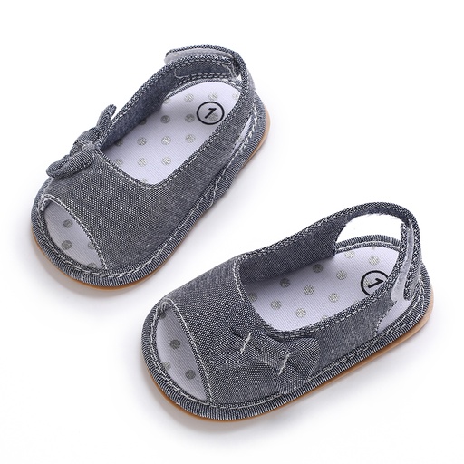 Baby / Toddler Girl Pretty Solid Bowknot Sandals