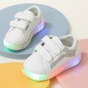 Baby/ Toddler's Sequin Stripe LED Sneaker