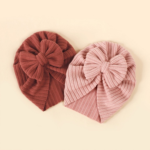 [ACL14-20744093] Adorable and cozy knitted bow headwear