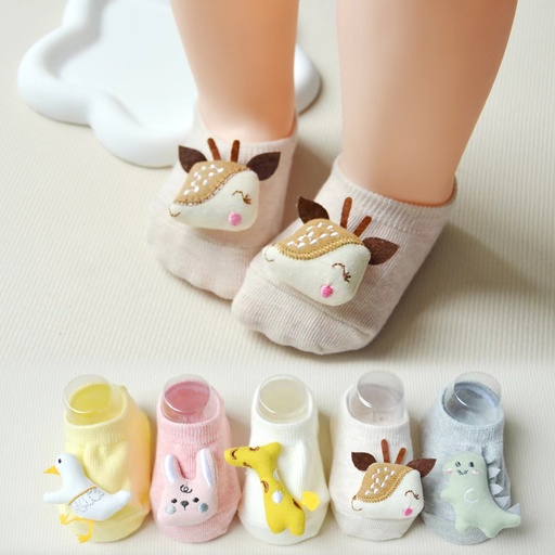 Animal-themed anti-slip floor socks