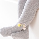 Rainbow striped leggings