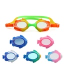 Cartoon gradient children's swimming goggles