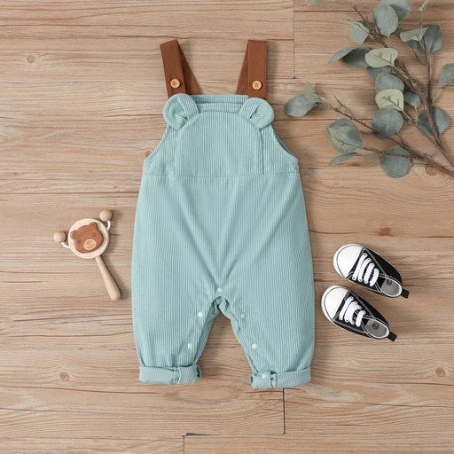 Baby/Toddler Boy/Girl Childlike 3D Ear Design Overalls