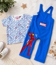 Spiderman Print Dungaree Set