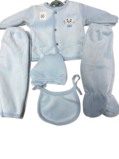 5 pcs set for Newborn Baby (KD)