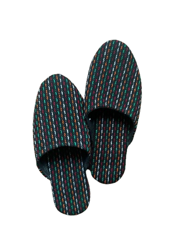 [NR71508] S Print Matina Nepal Handmade Slipper (KD)