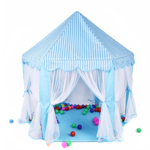 [SC8L1-20481441] Princess Castle Tent Indoor Kids Fairy Play Tents Mesh Design Breathable and Cool