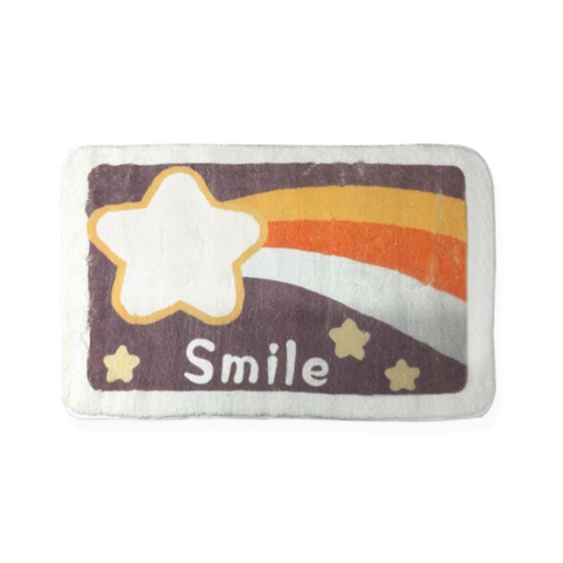 [SC8L2-19932905] Plush Suede Bedroom Non-Slip Floor Flocking Mat High Water Absorption Cartoon Carpet