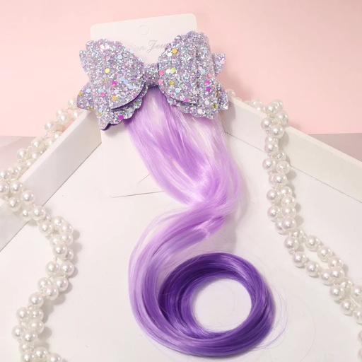 [SC8L2-20814825] Toddler/kids Girl Sweet Gradient Color Butterfly Bow Hair Clip